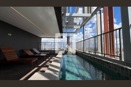 Studio à venda com 24m², 1 quarto e sem vagaPiscina