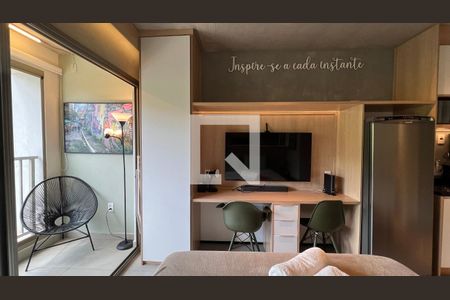 Studio de kitnet/studio para alugar com 1 quarto, 24m² em Cerqueira César, São Paulo