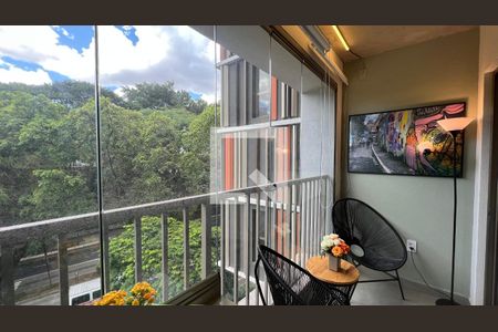 Sacada de kitnet/studio para alugar com 1 quarto, 24m² em Cerqueira César, São Paulo