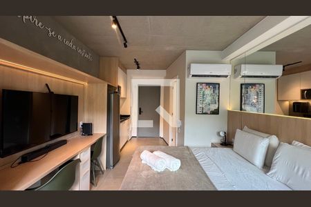 Studio de kitnet/studio para alugar com 1 quarto, 24m² em Cerqueira César, São Paulo