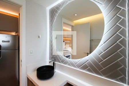 Banheiro de apartamento para alugar com 1 quarto, 24m² em Indianópolis, São Paulo