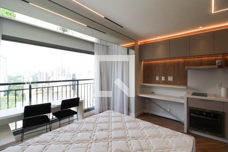 Studio de apartamento para alugar com 1 quarto, 24m² em Indianópolis, São Paulo