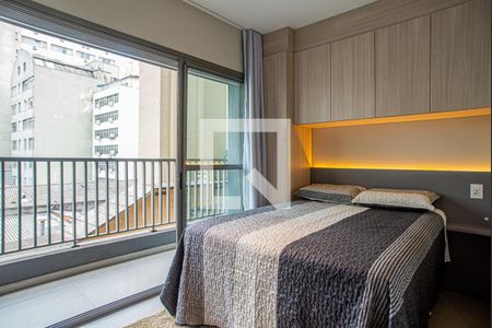 Sala/Quarto de apartamento para alugar com 1 quarto, 38m² em Consolação, São Paulo