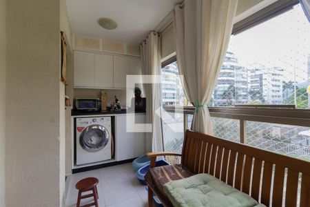 Varanda de apartamento à venda com 2 quartos, 65m² em Recreio dos Bandeirantes, Rio de Janeiro