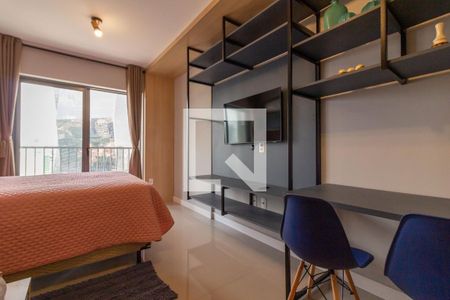 Studio para alugar com 27m², 1 quarto e sem vagaQuarto