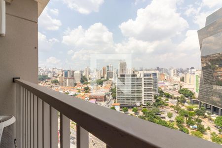 Studio para alugar com 27m², 1 quarto e sem vagaVaranda