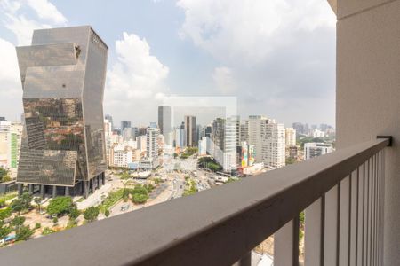 Studio para alugar com 27m², 1 quarto e sem vagaVaranda