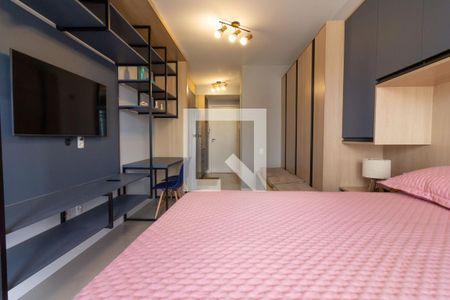 Studio para alugar com 27m², 1 quarto e sem vagaQuarto