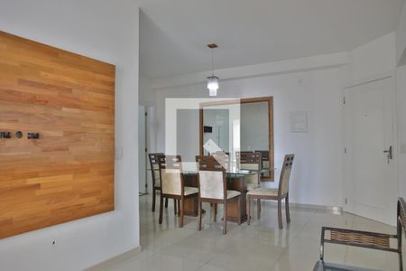 Sala de Estar e Jantar de apartamento para alugar com 3 quartos, 94m² em Marapé, Santos