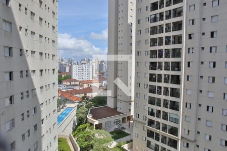Vista da Varanda da Sala de Estar e Jantar de apartamento para alugar com 3 quartos, 94m² em Marapé, Santos