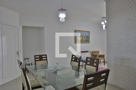 Sala de Estar e Jantar de apartamento para alugar com 3 quartos, 94m² em Marapé, Santos