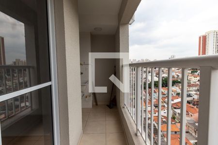 Varanda de apartamento à venda com 1 quarto, 42m² em Vila Guaca, São Paulo