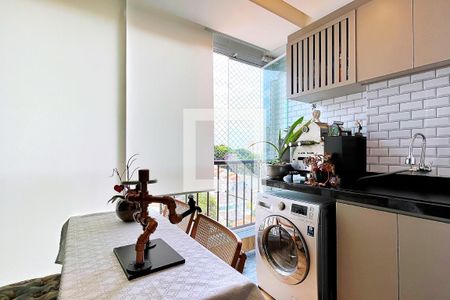 Varanda da Sala de apartamento à venda com 2 quartos, 47m² em Vila Galvão, Guarulhos