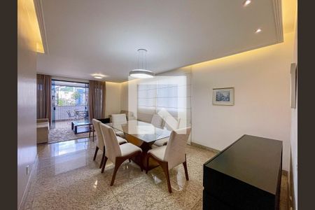 Sala  de apartamento à venda com 4 quartos, 169m² em Castelo, Belo Horizonte