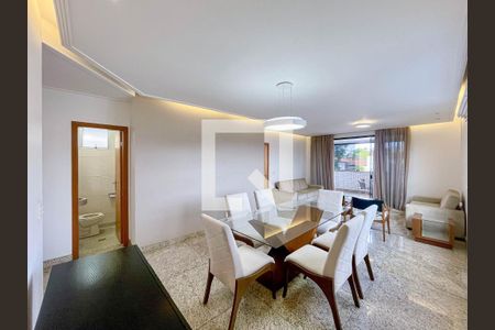Sala  de apartamento à venda com 4 quartos, 169m² em Castelo, Belo Horizonte