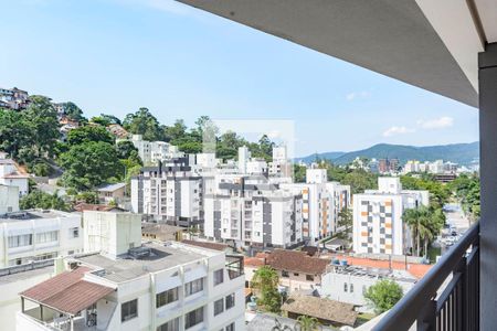 Suíte 01 - Sacada de apartamento para alugar com 2 quartos, 72m² em Saco dos Limões, Florianópolis