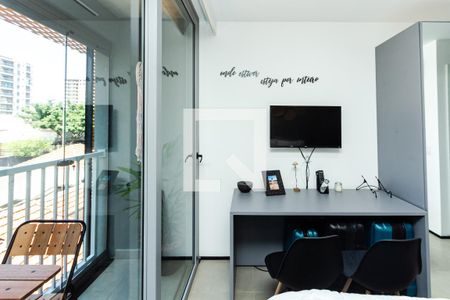 Studio de kitnet/studio para alugar com 1 quarto, 25m² em Indianópolis, São Paulo