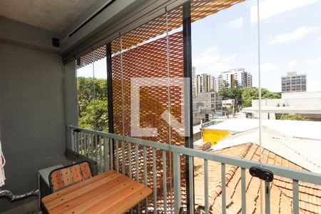 Studio à venda com 25m², 1 quarto e sem vagaVaranda 