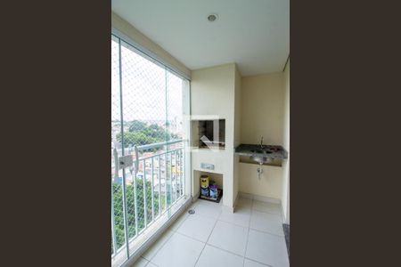 Varanda da Sala de apartamento para alugar com 3 quartos, 83m² em Vila Santo Antonio, Guarulhos