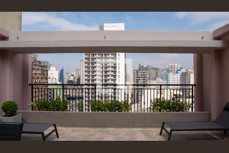 Apartamento para alugar com 26m², 1 quarto e sem vagaÁrea comum - Churrasqueira