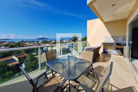 Varanda da Sala de casa à venda com 3 quartos, 300m² em Piratininga, Niterói