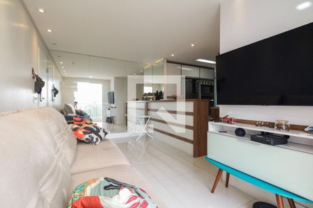 Sala  de apartamento à venda com 2 quartos, 54m² em Vila Moreira, São Paulo