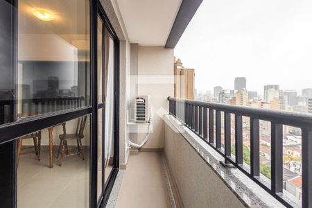 Studio para alugar com 25m², 1 quarto e sem vagaVaranda