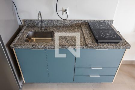 Studio para alugar com 25m², 1 quarto e sem vagaStudio - Cozinha