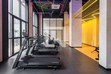 Studio para alugar com 25m², 1 quarto e sem vagaAcademia