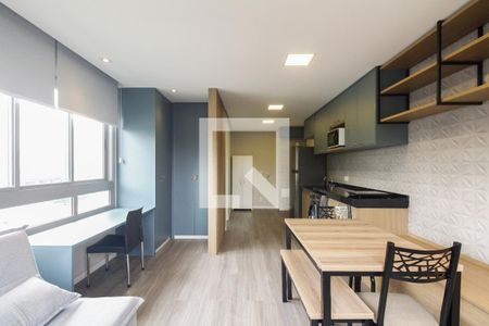 Studio - Sala e Quarto de kitnet/studio para alugar com 1 quarto, 31m² em Tatuapé, São Paulo