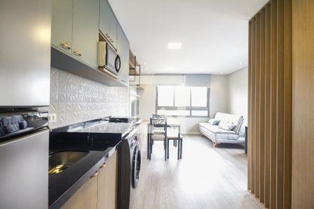 Studio para alugar com 31m², 1 quarto e sem vaga Studio para alugar com 31m², 1 quarto e sem vagaStudio - Cozinha