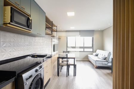 Studio - Sala e Quarto de kitnet/studio para alugar com 1 quarto, 31m² em Tatuapé, São Paulo