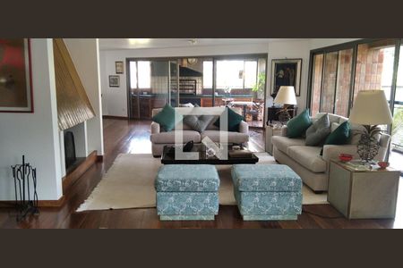 Sala de apartamento à venda com 4 quartos, 251m² em Paineiras do Morumbi, São Paulo