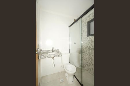 Banheiro  de apartamento à venda com 1 quarto, 35m² em Vila Carrao, São Paulo
