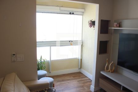 Sala de apartamento para alugar com 2 quartos, 52m² em Centro, São Vicente