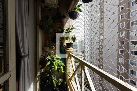 Varanda da Sala de apartamento à venda com 3 quartos, 68m² em Tatuapé, São Paulo