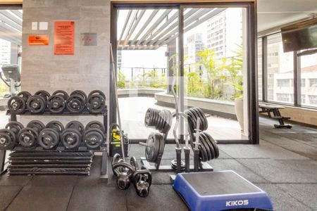 Studio à venda com 40m², 1 quarto e 1 vaga Studio à venda com 40m², 1 quarto e 1 vagaÁrea comum - Academia