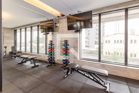 Studio à venda com 40m², 1 quarto e 1 vaga Studio à venda com 40m², 1 quarto e 1 vagaÁrea comum - Academia