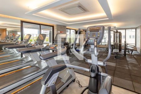 Studio à venda com 40m², 1 quarto e 1 vaga Studio à venda com 40m², 1 quarto e 1 vagaÁrea comum - Academia