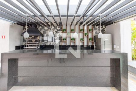 Studio à venda com 40m², 1 quarto e 1 vaga Studio à venda com 40m², 1 quarto e 1 vagaÁrea comum - Churrasqueira