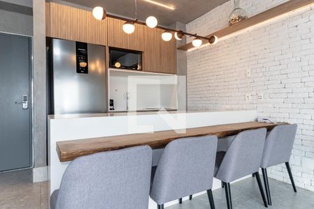 Cozinha de kitnet/studio à venda com 1 quarto, 40m² em Itaim Bibi, São Paulo