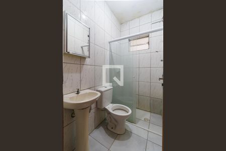 Banheiro de casa para alugar com 1 quarto, 40m² em Jardim Salete, Taboão da Serra