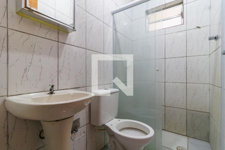 Banheiro de casa para alugar com 1 quarto, 40m² em Jardim Salete, Taboão da Serra