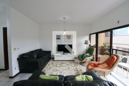 Sala de apartamento para alugar com 5 quartos, 200m² em Jardim Praiano, Guarujá