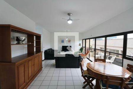 Sala de apartamento para alugar com 5 quartos, 200m² em Jardim Praiano, Guarujá