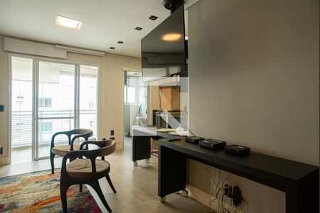 Sala/Quarto de apartamento à venda com 1 quarto, 46m² em Bela Vista, São Paulo
