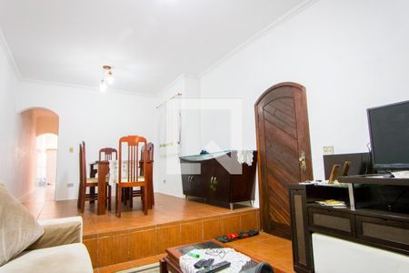 Sala de casa à venda com 3 quartos, 204m² em Vila Linda, Santo André