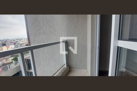 Varanda Sala de apartamento à venda com 3 quartos, 87m² em Campestre, Santo André