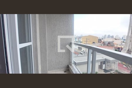 Varanda Sala de apartamento à venda com 3 quartos, 87m² em Campestre, Santo André