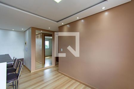 Sala/cozinha   de apartamento para alugar com 2 quartos, 46m² em Marechal Rondon, Canoas